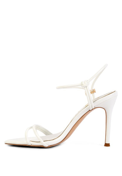 SHOE CAM | DRAWSTRING BAND HIGH HEELED SANDAL