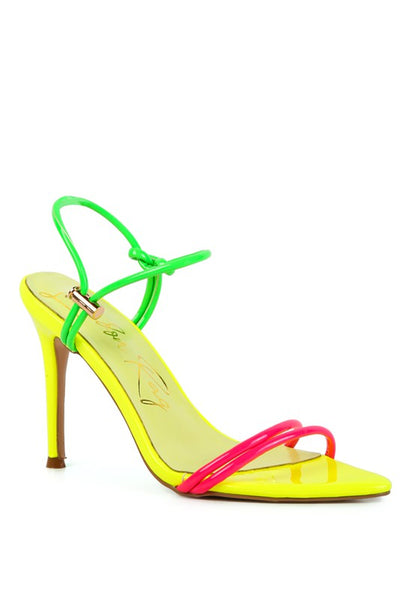 SHOE CAM | DRAWSTRING BAND HIGH HEELED SANDAL