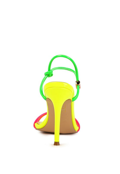 SHOE CAM | DRAWSTRING BAND HIGH HEELED SANDAL