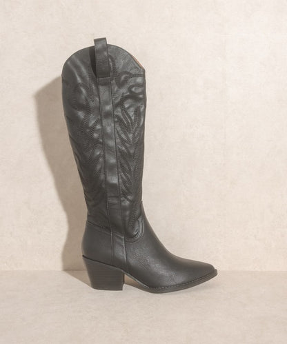 High SOCIETY - Embroidered Tall Boot