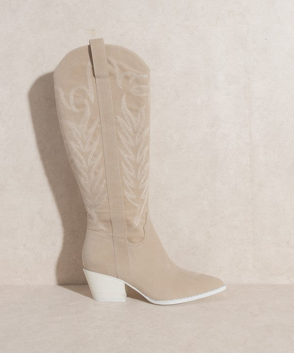 High SOCIETY - Embroidered Tall Boot