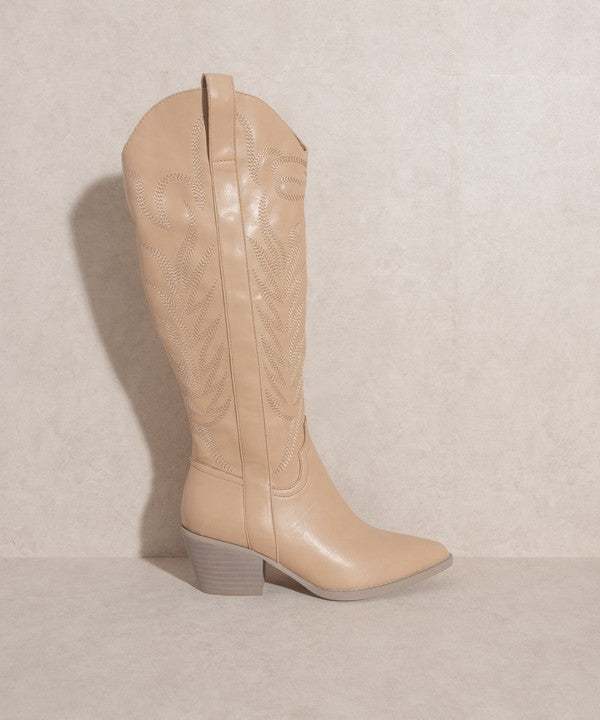 High SOCIETY - Embroidered Tall Boot