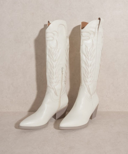 High SOCIETY - Embroidered Tall Boot